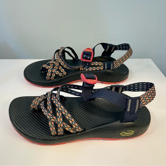 Chaco Women's ZX/2 Classic Sandal Crest Citrus Size 9 - Picture 2 of 10